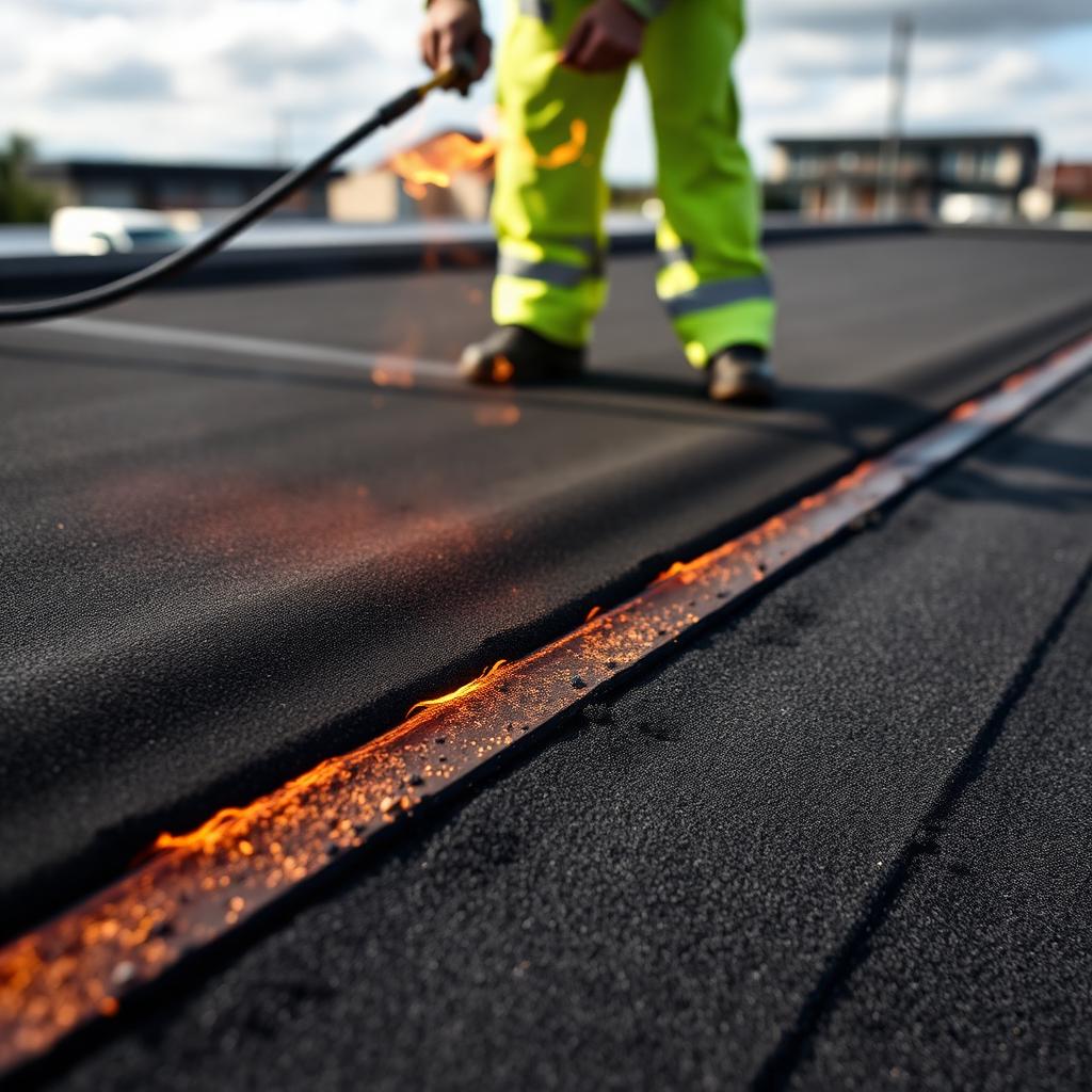 Bitumen dakwerk